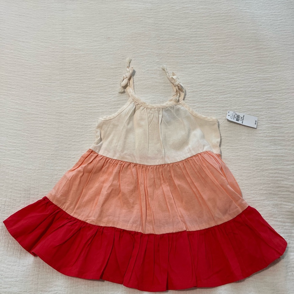 Summer Bundle! Old Navy Striped Dress & Carters Checkered Romper
